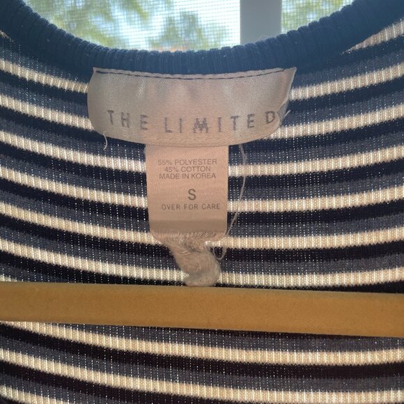 Vintage The Limited Striped Tshirt Dress - Picture 2 of 4